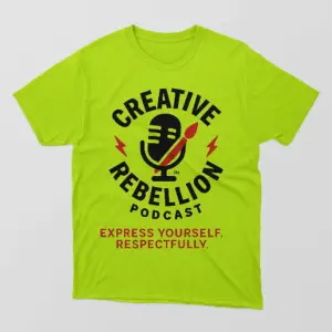 Neon Creative Rebellion T-shirt